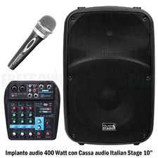 Impianto audio 400 watt cassa - audio,