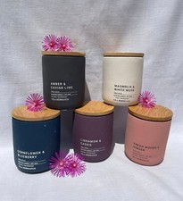 Candele profumate naturali