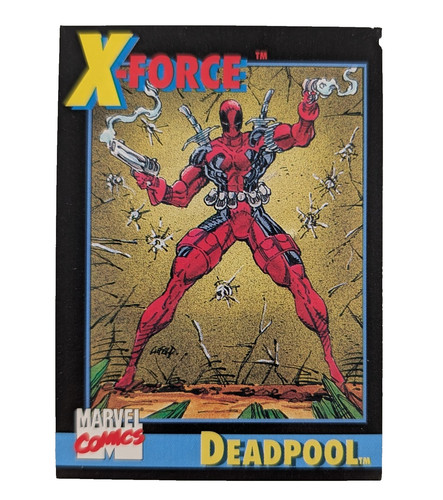 Deadpool 1991 impel - deadpool, marvel