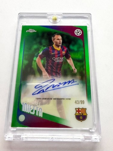 Andres iniesta 2025 topps - andres, 2025-26