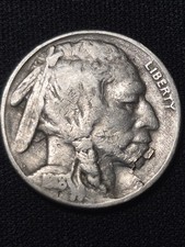 1918-S Bufalo Nichel Die Crack