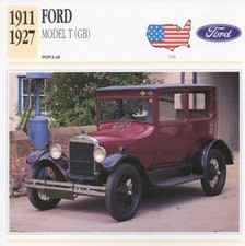 1911-1927 FORD MODEL T (GB)