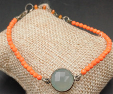 BRACCIALE CRISTALLI ARANCIONI