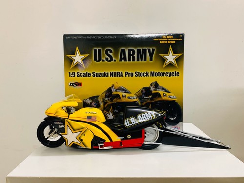 Nhra army racing 9 suzuki - army, 1:9