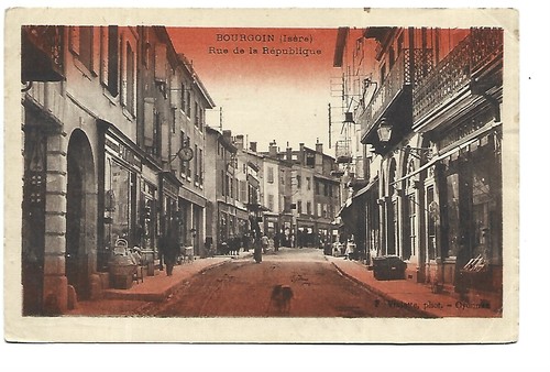 Bourgoin rue de la - bourgoin,