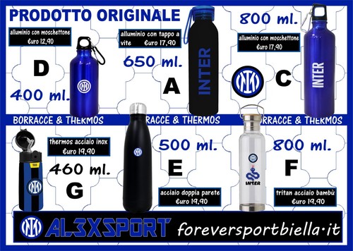 Borracce alluminio thermos - &,