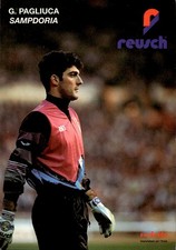 cartolina postcard Calcio Sampdoria Pagliuca