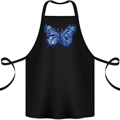 Grembiule cotone blu - grembiule,