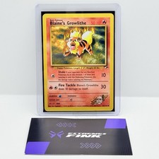 CARTA POKEMON BLAINE‘S GROWLITHE 35/132 - ENG - GYM HEROES - NEAR MINT