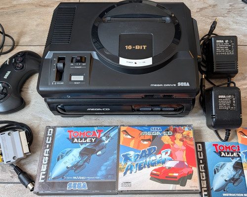 Console sega mega pal - console, +