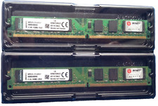 MEMORIE RAM KINGSTON 4 GB (2 x 2 GB) DDR2 667 MHz - 1,8 V - DIMM SDRAM PC2