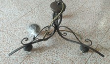 LAMPADARIO FERRO BATTUTO STILE