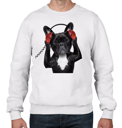 Bulldog francese uomo felpa - bulldog,