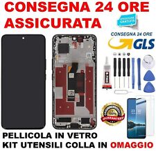 DISPLAY LCD TOUCH FRAME ORIGINALE SERVICE HONOR 90 REA-AN00 REA-NX9 SCHERMO NERO