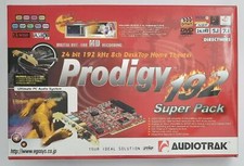 Scheda audio Audiotrak Prodigy 192 PCI (VIA Envy24HT, 2002, retrò, IMBALLO ORIGINALE)