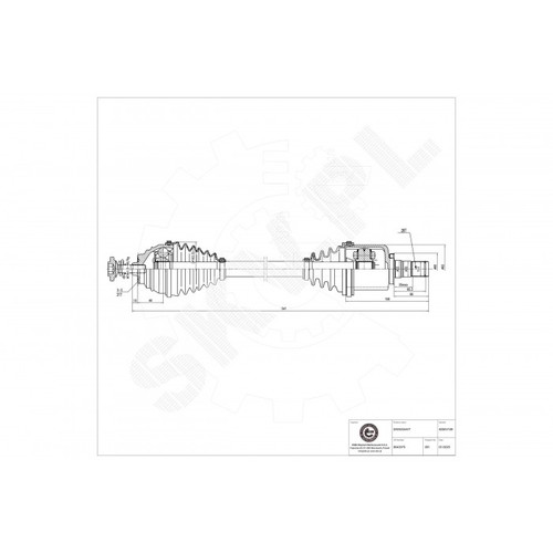 Albero trasmissione - di,