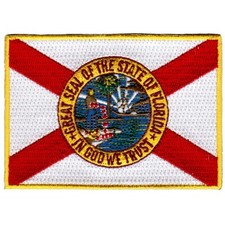 FLORIDA BANDIERA STATO TOPPA