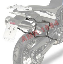 PORTAVALIGIE LATERALI BMW F 650 GS - F 800 GS 08-17 GIVI PLR5103 SGANCIO RAPIDO