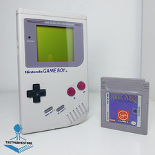 Nintendo Gameboy Classic DMG-01 Grigio Originale come Nuovo + 1 Gioco Casuale