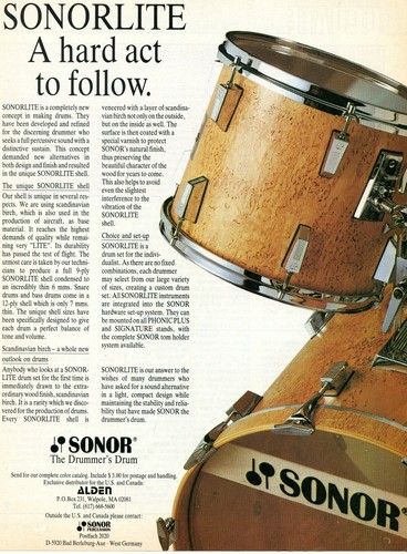 Pubblicità sonor sonorlite - sonor,