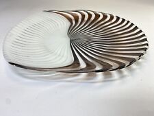 VETRO DI MURANO GRANDE CENTROTAVOLA DI LINO TAGLIAPIETRA PER LA MURRINA 1960