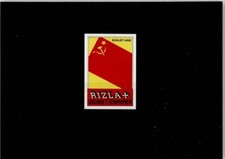 52004233 - Rizzla Bandiera Carta Sigarette Unione Sovietica Vignetta