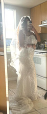 Bellissimo velo abito da sposa