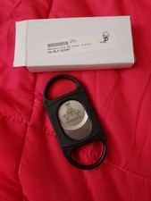 Montecito X8 Tagliasigari Nero Lama Acciaio Inox Incisa NUOVO IN SCATOLA