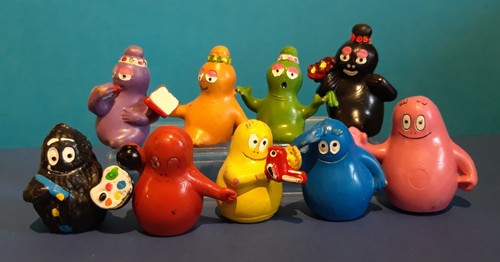 Barbapapa figurines vintage - barbapapa,