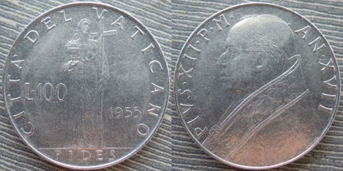Vatican city 100 lire - city,