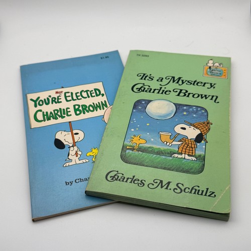 Vintage peanuts books - vintage,