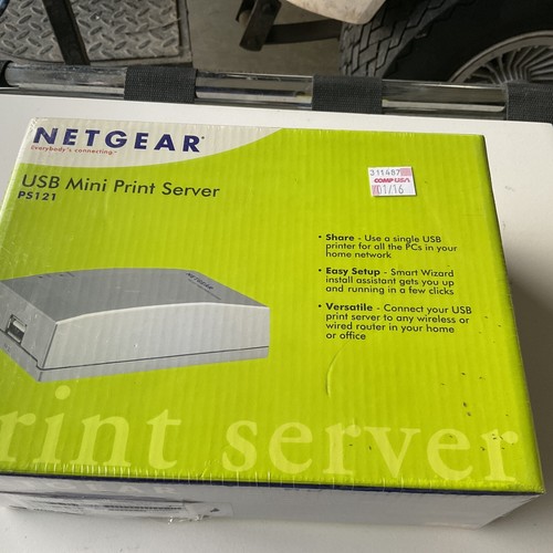 Netgear usb mini print server - usb,