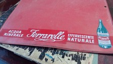 Portalistini pubblicitario plastica Acqua Ferrarelle anni 60 70  rosso