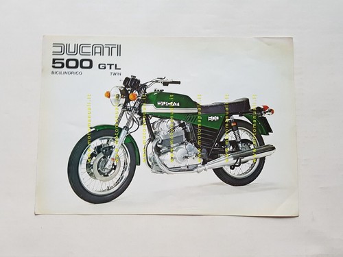 Ducati 500 gtl - 500, depliant