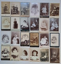 Lotto di 24 antica foto