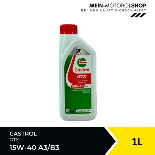Castrol gtx 15w - castrol, vw