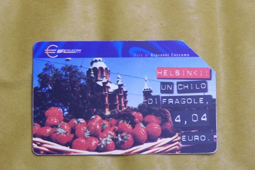 Scheda telefonica telecom - scheda,