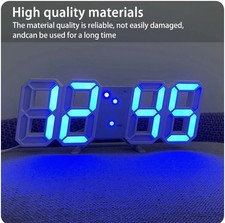 Modern led digital alarm - digital,