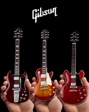 SET 3 Chitarre Mini Gibson -