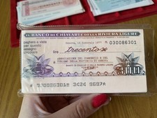 MAZZETTA 100 MINIASSEGNI BANCO