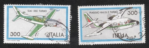 Italia 1982 aerei airplanes