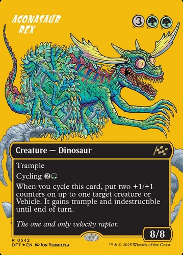 Magic mtg dft rivalisaurus - mtg,