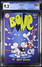 BONE #1 CGC 9.2 2a stampa Jeff