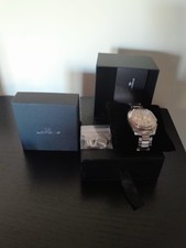 Lorenz acciaio completo di scatola maglie cronografo,44mm. 