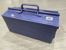 Toyo Steel ST-350 MoMA Exclusive Cassetta degli attrezzi a 2 livelli blu colore limitato Giappone NUOVO