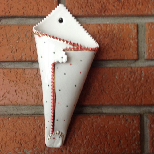 Vaso parete ceramica - da,
