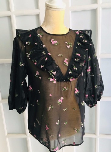 Zara camicia nera stampata - zara,