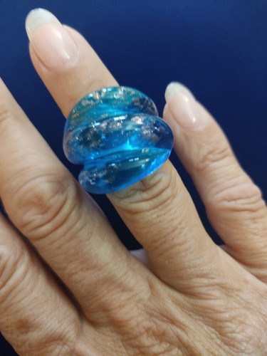 Anello donna vetro di - donna,
