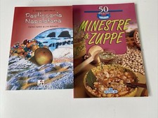 la cucina italiana/Indiana - stock di 5 manuali - RISO,pasta,dolci COME IN FOTO