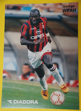 George Weah - AC Milan - Carta